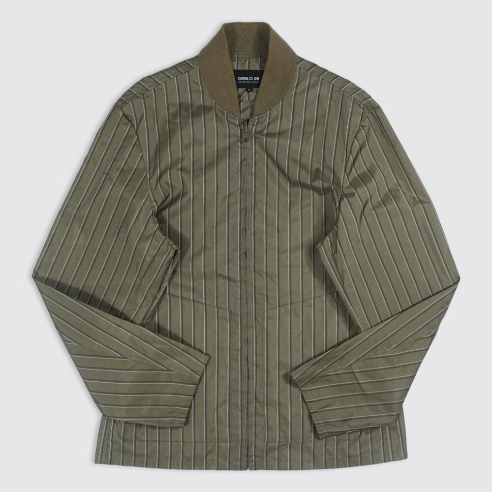 Comme Ca Ism Striped Bomber Jacket/ Size S